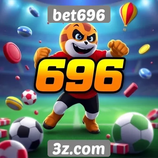 Variedade de jogos disponíveis no bet696